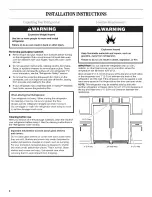 Preview for 4 page of Whirlpool EL87TRRRQ01 Use & Care Manual