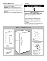 Preview for 17 page of Whirlpool EL88TRRWQ02 Use & Care Manual