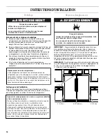 Предварительный просмотр 16 страницы Whirlpool  EL88TRRWS Refrigerator Use & Care Manual