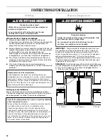 Preview for 16 page of Whirlpool  EL88TRRWS Refrigerator Use & Care Manual