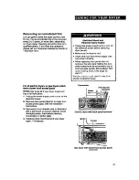 Предварительный просмотр 21 страницы Whirlpool Electric and Gas Dryers Use & Care Manual