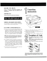 Preview for 2 page of Whirlpool Electric Down Draft Surface Unit Installation Instructions Manual