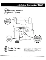 Preview for 3 page of Whirlpool Electric Down Draft Surface Unit Installation Instructions Manual