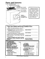 Предварительный просмотр 2 страницы Whirlpool ELECTRIC LE5795XM Use & Care Manual