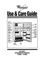 Предварительный просмотр 1 страницы Whirlpool Ell8DK Use & Care Manual