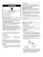 Предварительный просмотр 4 страницы Whirlpool ER2CHMXPB04 Use & Care Manual