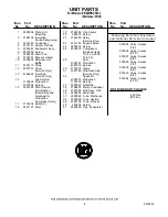 Предварительный просмотр 8 страницы Whirlpool ER2MHKXPL03 Parts Manual