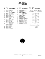 Предварительный просмотр 8 страницы Whirlpool ER2MHKXPL04 Parts Manual