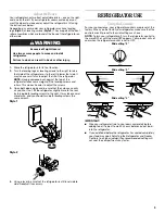 Предварительный просмотр 9 страницы Whirlpool ER8AHKXR Use & Care Manual