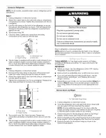 Предварительный просмотр 5 страницы Whirlpool ER8AHKXRL00 Use & Care Manual