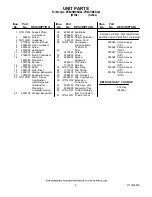 Предварительный просмотр 8 страницы Whirlpool ER8AHMXRL02 Parts Manual
