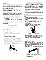 Предварительный просмотр 4 страницы Whirlpool ES5DVAXW User Instructions