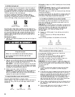 Предварительный просмотр 38 страницы Whirlpool ES5DVAXW User Instructions