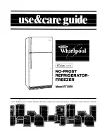 Предварительный просмотр 1 страницы Whirlpool Estate ET20EK Use & Care Manual