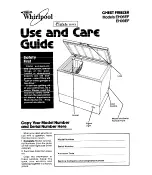 Whirlpool Estate Series Use And Care Manual preview