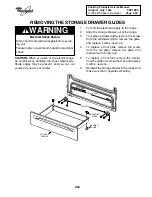 Preview for 57 page of Whirlpool ESTATE TES325E W Service Manual