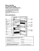 Предварительный просмотр 2 страницы Whirlpool ET12AK Use And Care Manual