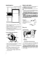 Предварительный просмотр 4 страницы Whirlpool ET12AK Use And Care Manual