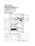 Предварительный просмотр 2 страницы Whirlpool ET12DC Use & Care Manual