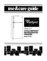 Whirlpool ET12EC Use & Care Manual предпросмотр