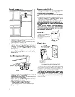 Предварительный просмотр 4 страницы Whirlpool ET12EC Use & Care Manual