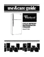 Предварительный просмотр 1 страницы Whirlpool ET12NC Use And Care Manual