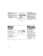 Preview for 22 page of Whirlpool ET14CKXFN02 Use & Care Manual