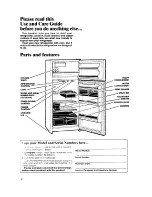 Предварительный просмотр 2 страницы Whirlpool ET14EK Use & Care Manual