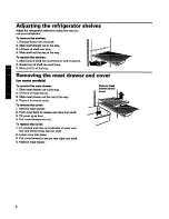 Предварительный просмотр 7 страницы Whirlpool ET14HJXDN01 Use And Care Manual