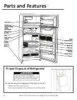 Предварительный просмотр 4 страницы Whirlpool ET16AK Use & Care Manual