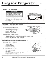 Предварительный просмотр 10 страницы Whirlpool ET16AK Use & Care Manual