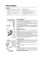 Предварительный просмотр 2 страницы Whirlpool ET16AKXL Use And Care Manual