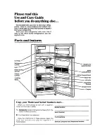 Предварительный просмотр 2 страницы Whirlpool ET16AKXR Use & Care Manual