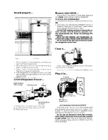 Предварительный просмотр 4 страницы Whirlpool ET16EP Use & Care Manual