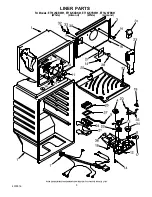 Предварительный просмотр 5 страницы Whirlpool ET16JKXBN01 Parts Manual