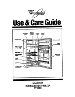 Whirlpool ET16XK Use & Care Manual предпросмотр