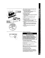 Предварительный просмотр 7 страницы Whirlpool ET180K Use & Care Manual