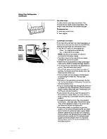 Предварительный просмотр 8 страницы Whirlpool ET180K Use & Care Manual