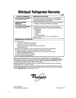 Предварительный просмотр 16 страницы Whirlpool ET180K Use & Care Manual