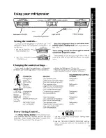 Предварительный просмотр 5 страницы Whirlpool ET18AK Use & Care Manual