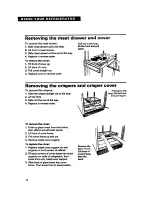 Предварительный просмотр 12 страницы Whirlpool ET18DK Use And Care Manual