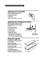 Предварительный просмотр 10 страницы Whirlpool ET18GK Use And Care Manual