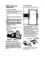 Предварительный просмотр 4 страницы Whirlpool ET18HM Use & Care Manual