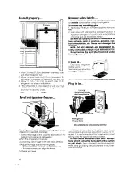 Preview for 4 page of Whirlpool ET18JM Use And Care Manual