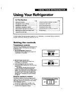 Preview for 7 page of Whirlpool ET18LK Use And Care Manual