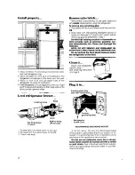 Предварительный просмотр 4 страницы Whirlpool ET18MK Use & Care Manual