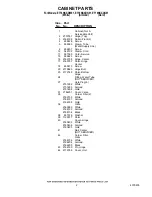 Preview for 2 page of Whirlpool ET18NKXDG01 Parts Manual