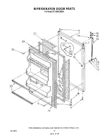 Предварительный просмотр 16 страницы Whirlpool ET18NKXSW08 Parts List