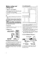 Предварительный просмотр 4 страницы Whirlpool ET18PK User & Care Manual