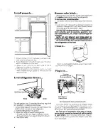 Предварительный просмотр 4 страницы Whirlpool ET18SC Use And Care Manual